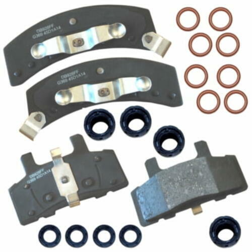 Carquest GNAD369 Brake Pad Set Gold Ceramic Pads 4-Pad Stopping Power