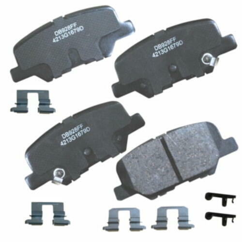 Carquest GNAD1679 Rear Brake Pad Set Gold Ceramic Pads 4-Pad