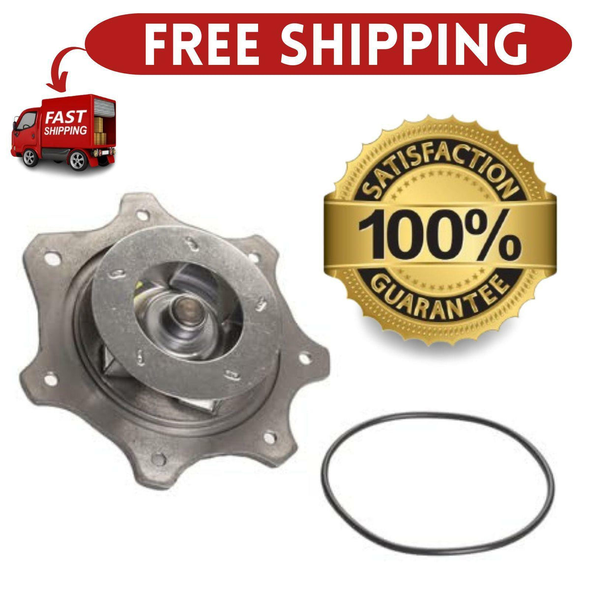 Haldex Navistar Dt466 Engine Water Pump RW1310X - Without Pulley, Part