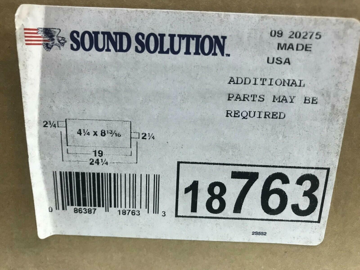 Sound Solution 18763 Muffler