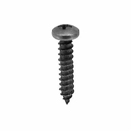 Auveco 11918 Black Oxide #6 X 3/4 Inch Phillips Pan Head Tapping Screw 100ct