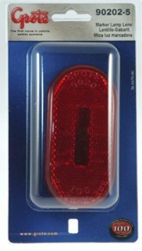 Grote RED Replacement Lens 45932 for 90202-5 High Visibility
