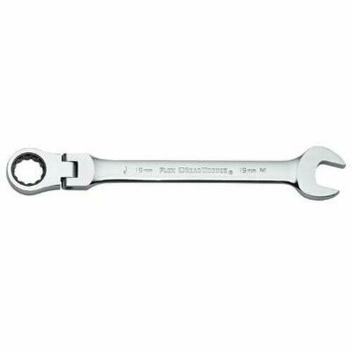 GEARWRENCH 9909D 9mm Flex Head 72-Tooth 12-Point Ratcheting Combo Wrench