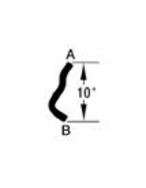 Dayco 71307 Heater Hose Radiator Coolant Pipe Fitting 33601