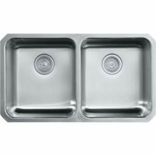 Kohler 3171-HCF-NA Undertone Preserve 31.5 in x 18 in Stainless Steel Undermount