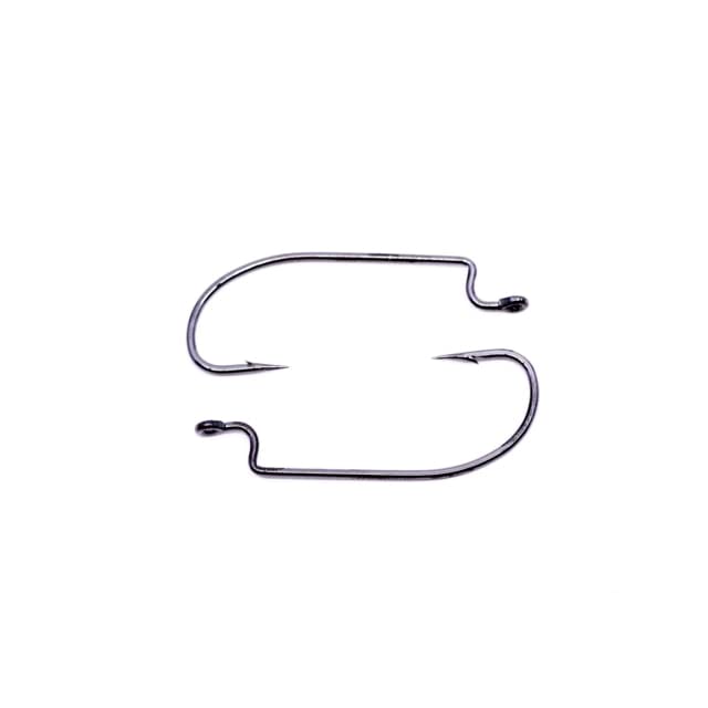 Googan Squad Krackin 4/0 Wide Gap Fishing Hook, Silver, High Carbon Steel