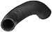 Dayco 72010 Upper Radiator Hose Black Coolant