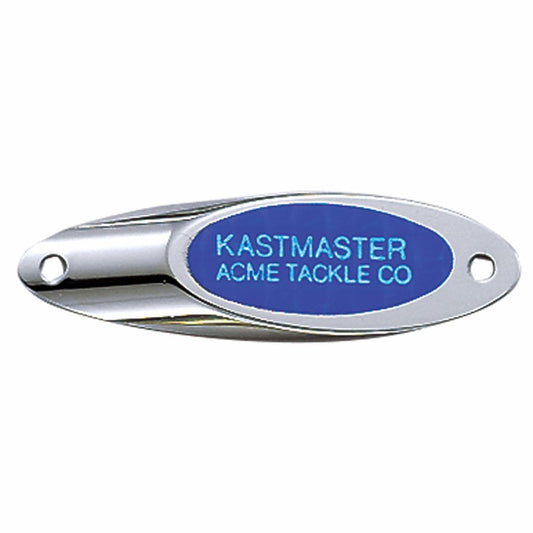 Acme Kastmaster Flash Tape Spoon Lure Chrome Blue 1/4oz Freshwater Tool