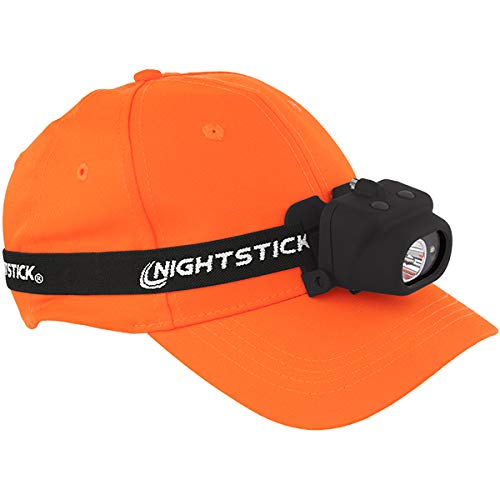 Nightstick NSP-4608B Dual-Light LED Headlamp 220 Lumens Spot Flood IPX7