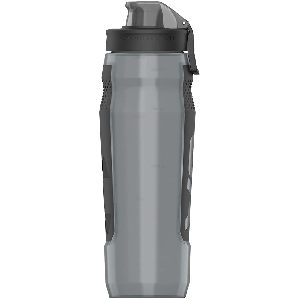 Under Armour 32oz Playmaker Squeeze Water Bottle Pitch Grey BPA-Free Sports
