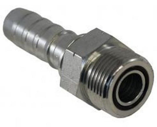 Gates 10GS-12MFFOR Male Flat-Face O-Ring Zinc-Plated Hose Fitting