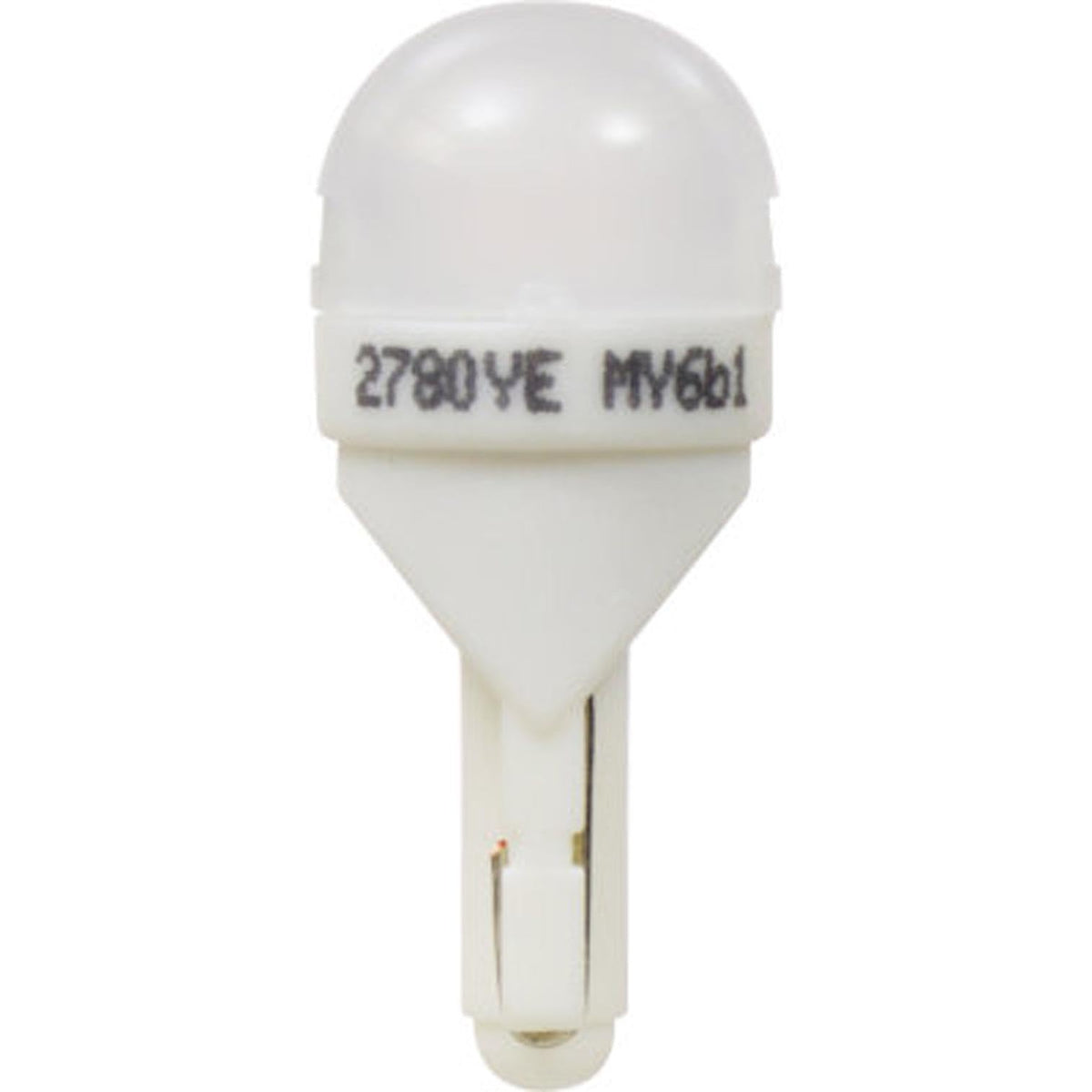SYLVANIA 168 T10 W5W LED Amber Mini Bulbs 2-Pack for Auto Interior Lighting