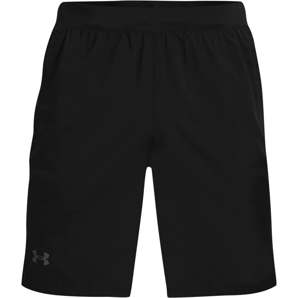 Under Armour LAUNCH Men's 9" Running Shorts Black Reflective Small 1361494