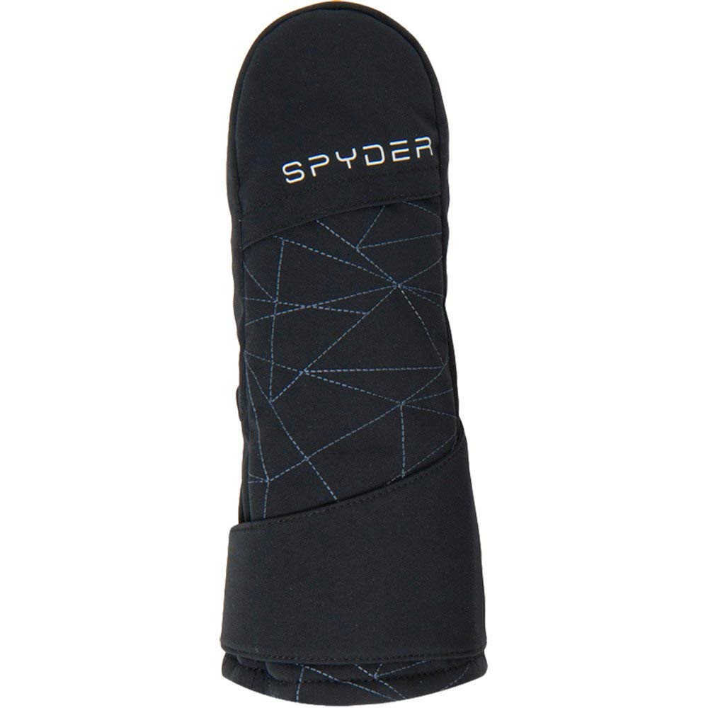 Spyder Baby Boy Mini Cubby Ski Mittens Black Large Waterproof Insulated 100g