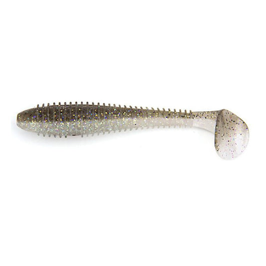 Keitech Fat Swing Impact Rainbow Shad Fishing Lure 3.8" FS38439