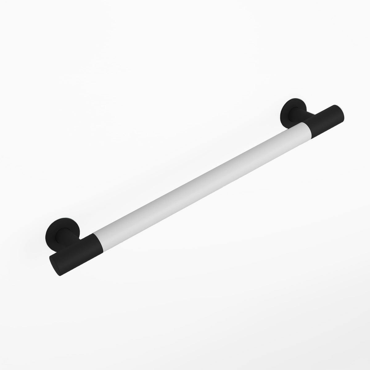 Swiss Madison 24" Black Grab Bar, Stainless Steel Handrail for Safety