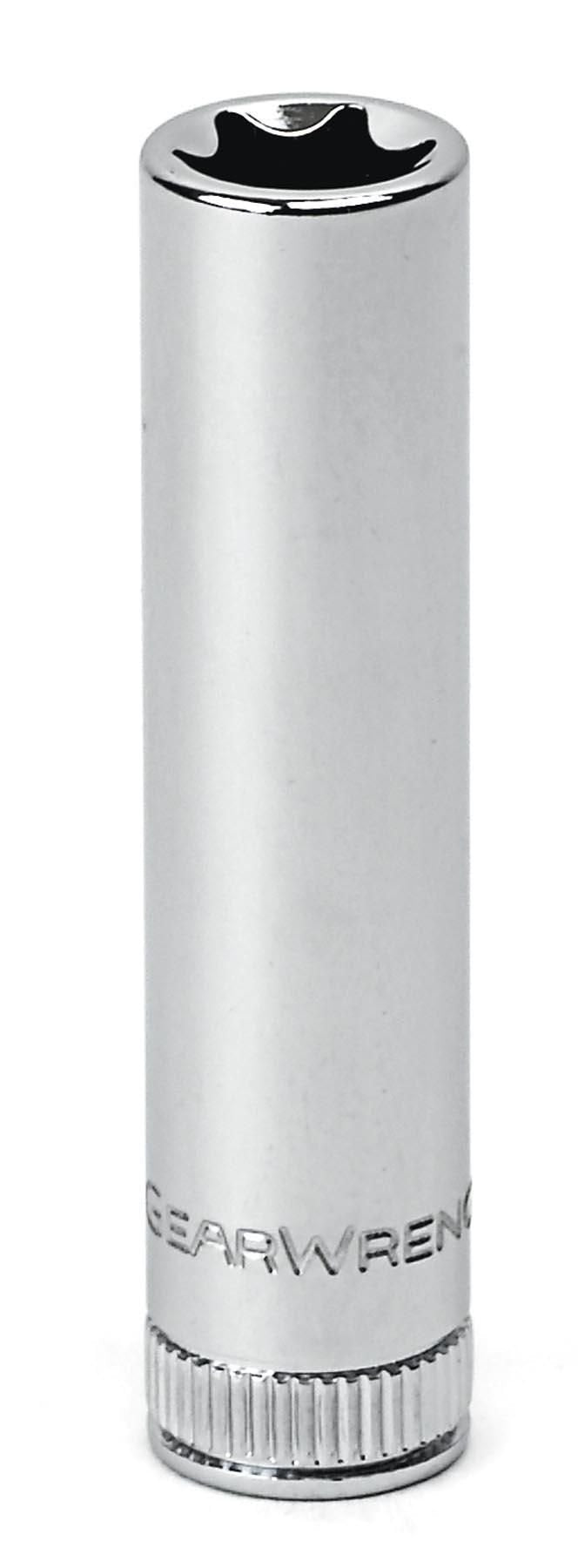 GEARWRENCH 1/4 in Drive Deep External Torx Socket E7 80194 Heat Treated