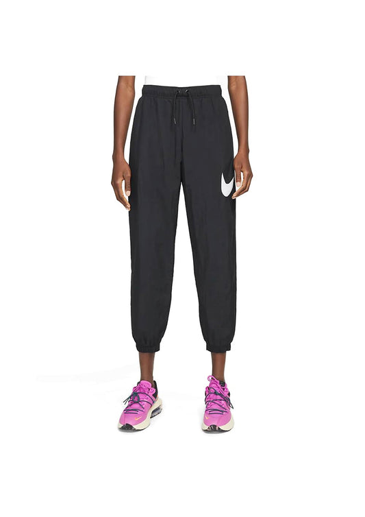 Nike Sportswear Essential Women's Mid-Rise Pants DM6183-010 Black/White XS
