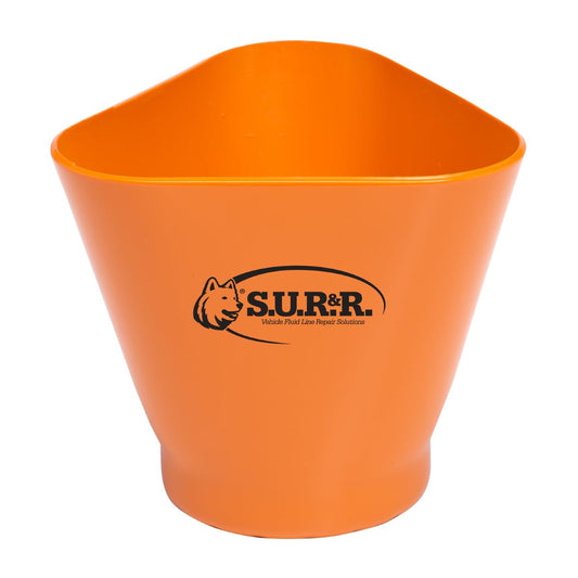 S.U.R. & R. FC5 6" Oil Fuel Filter Removal Cup 34oz No-Mess Fluid Catch Tool