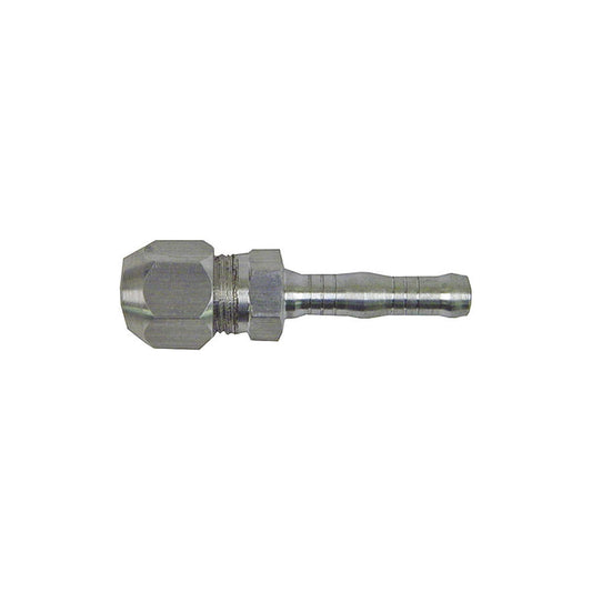 S.U.R. & R. AC11234 #12 A/C Hose to 3/4" Compression Union Adapter w/ Clamps