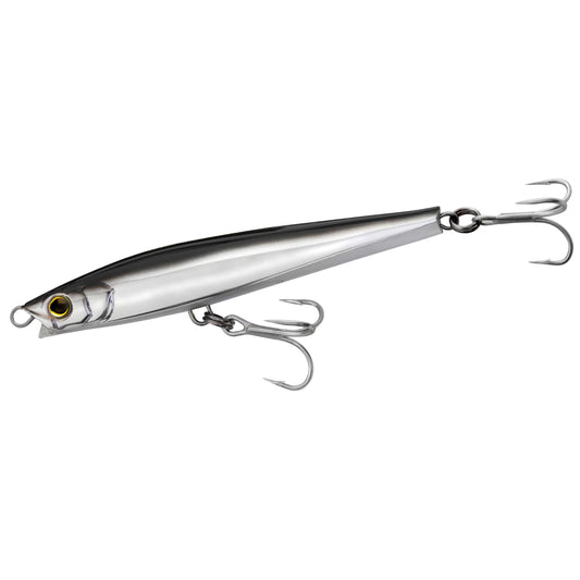 Yo-Zuri Hydro Monster Shot S 80mm Bait, Black Silver Fishing Lure R1449-CSBL