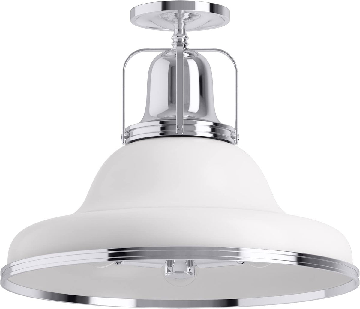 Kohler Hauksbee 32294-SF03-CPL 3 Light Semi Flush Ceiling Light Polished Chrome