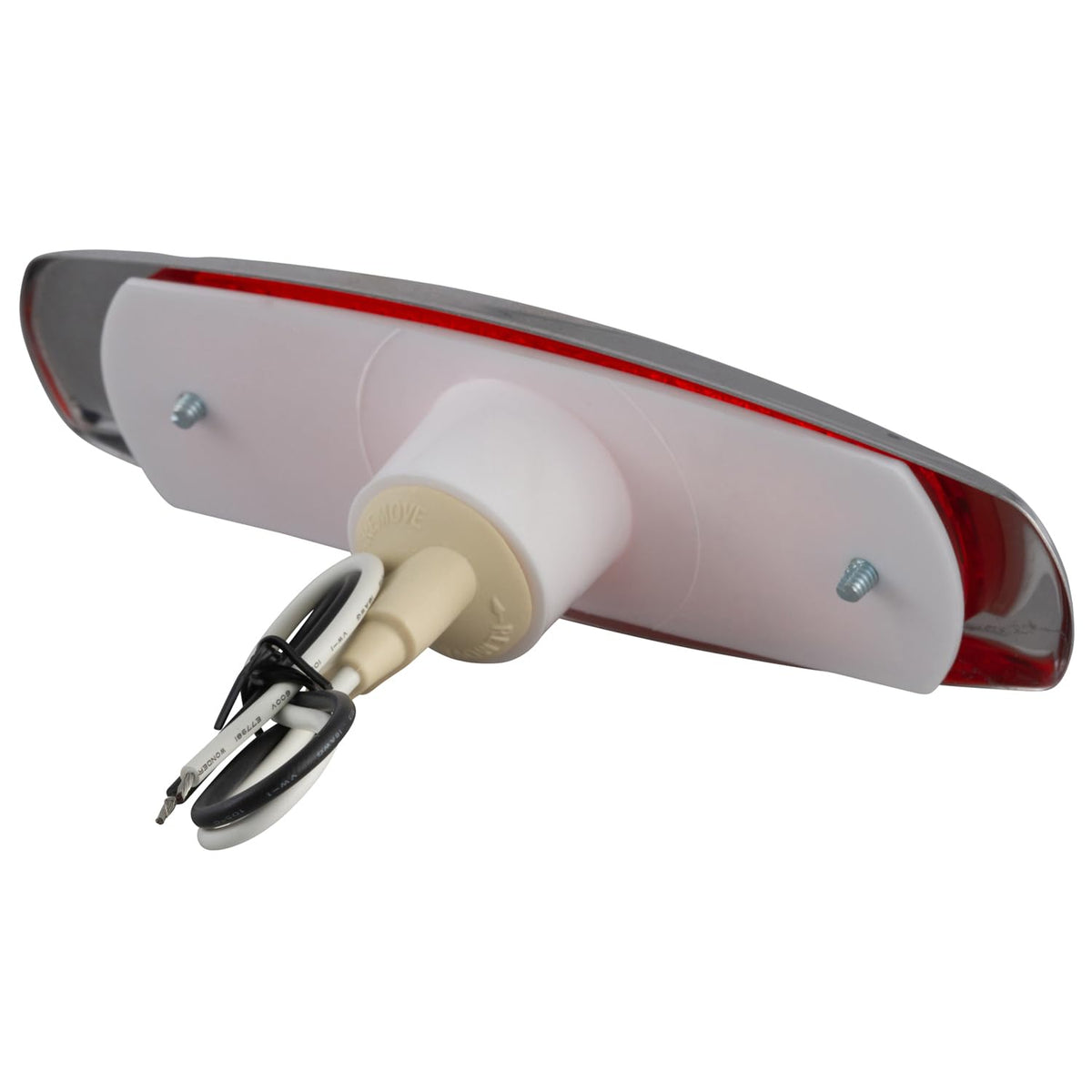 Grote 45662 Low-Profile Red Clearance Marker Light with Reflector & Bezel