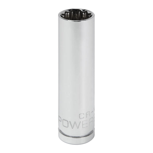 Powerbuilt 940060 10mm Deep Socket 3/8" Drive 12-Point Metric CR-V