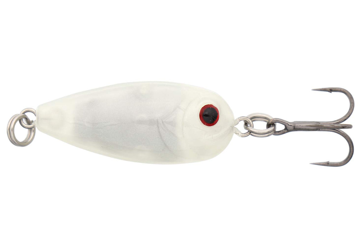 Eurotackle Live Spoon Hybrid Rattle Casting Flutter Lure Purple 1/16oz - 2.25in