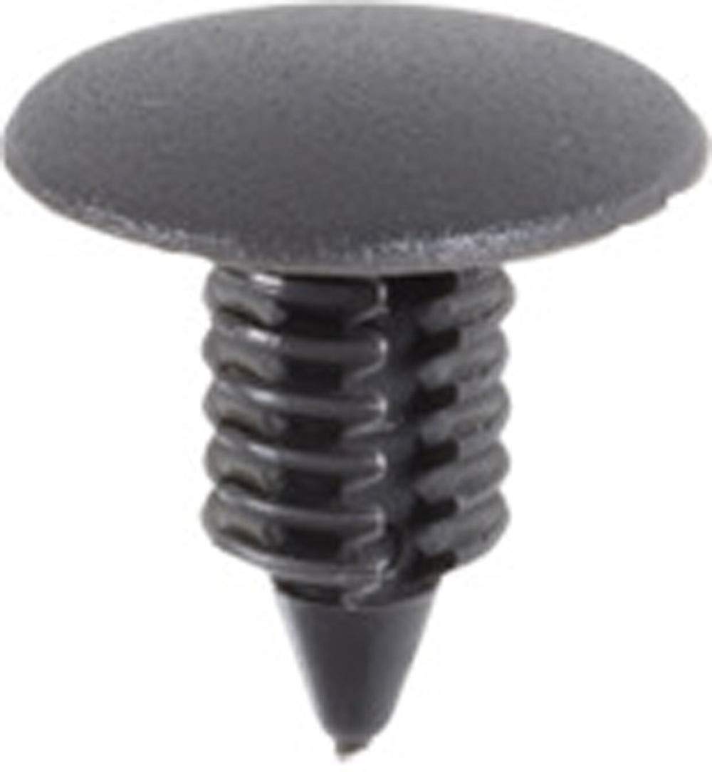 Gray Trim Panel Retainers 14mm Stem for Ford Mazda 50 Pack