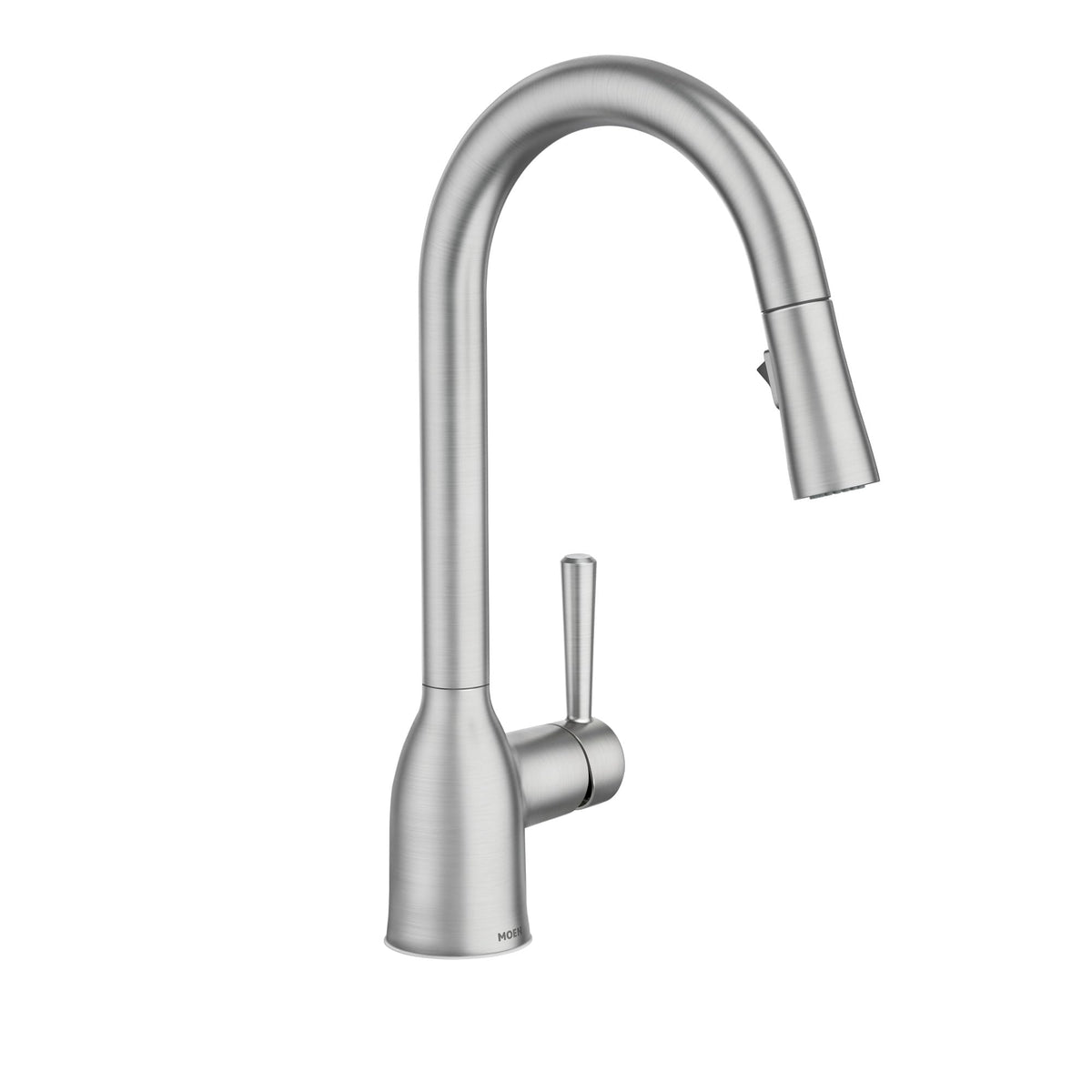 Moen Adler Spot Resist Stainless One -Handle High Arc Pulldown Kitchen Faucet