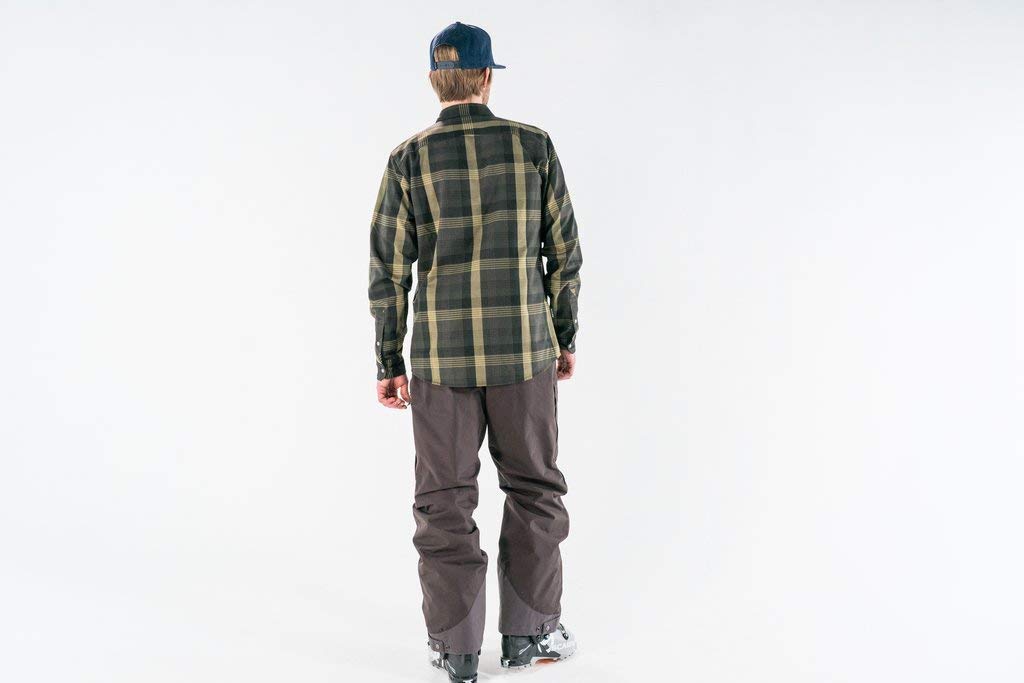 Flylow Snowman Men's Insulated Waterproof Ski Snow Pants Black Large NW