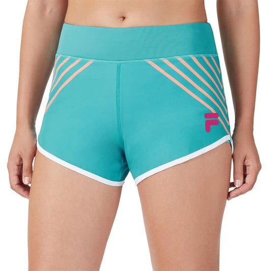 Fila Bevans Park Stretch Woven Shorts - Men's Small, Ceramic Blue