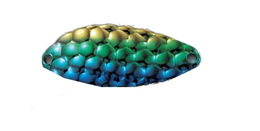 Acme Little Cleo Lure 1/3 oz Hammered Blue Green Freshwater Bass Trout Fishing