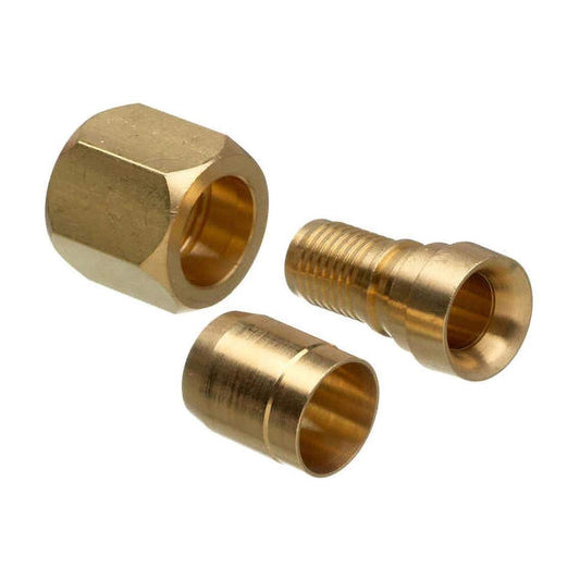Gates G40170-0808B Brass Hose Pipe Coupling, Fitting