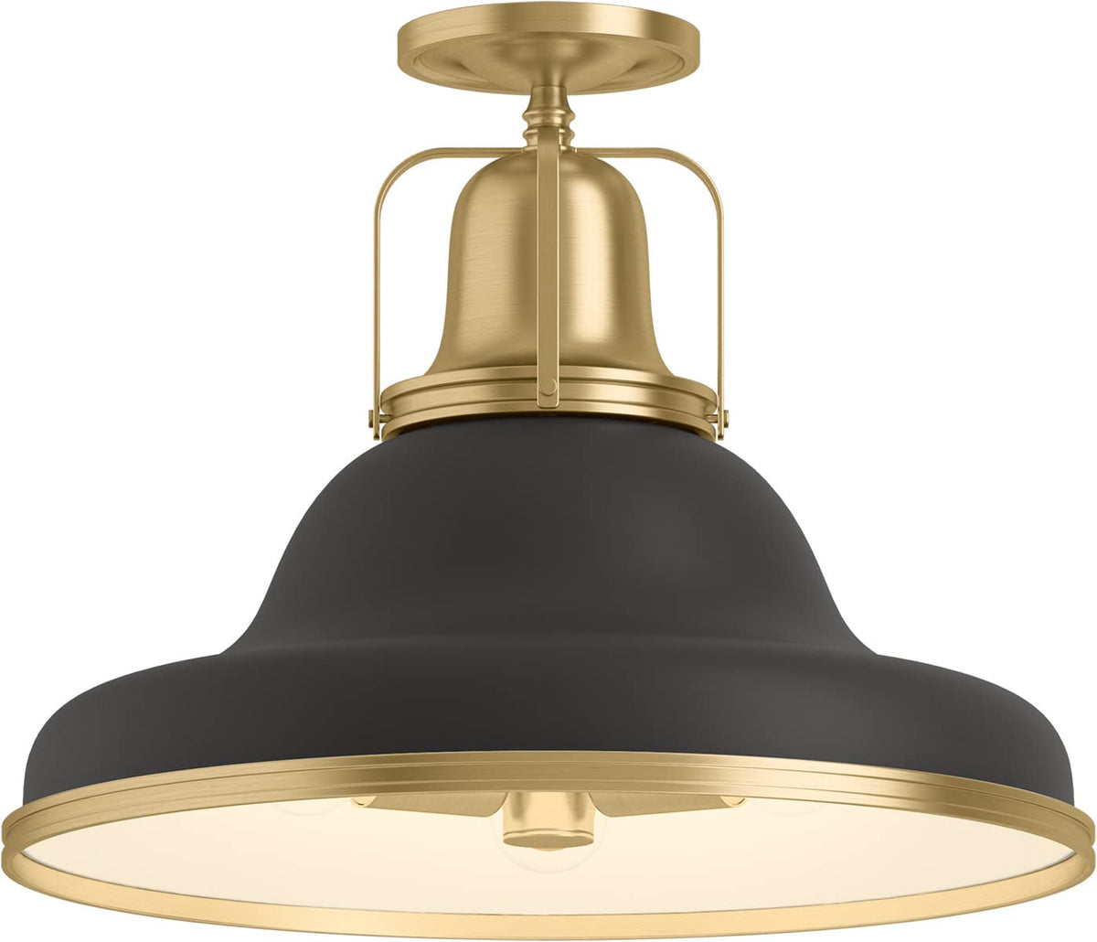 Kohler Hauksbee 32294-SF03-CPL 3 Light Semi Flush Ceiling Light Polished Chrome