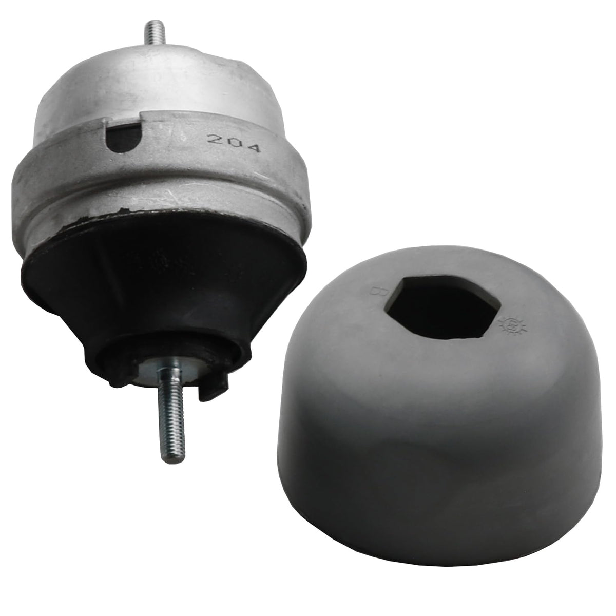 Beck/Arnley 104-1661 Engine Mount Hydraulic Rubber Bolt-On Front Lower Mount