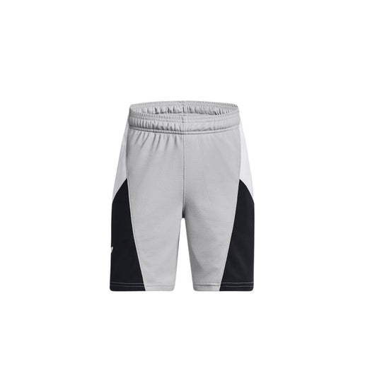 Under Armour Curry Splash Boys Basketball Shorts Youth XL Mod Gray White