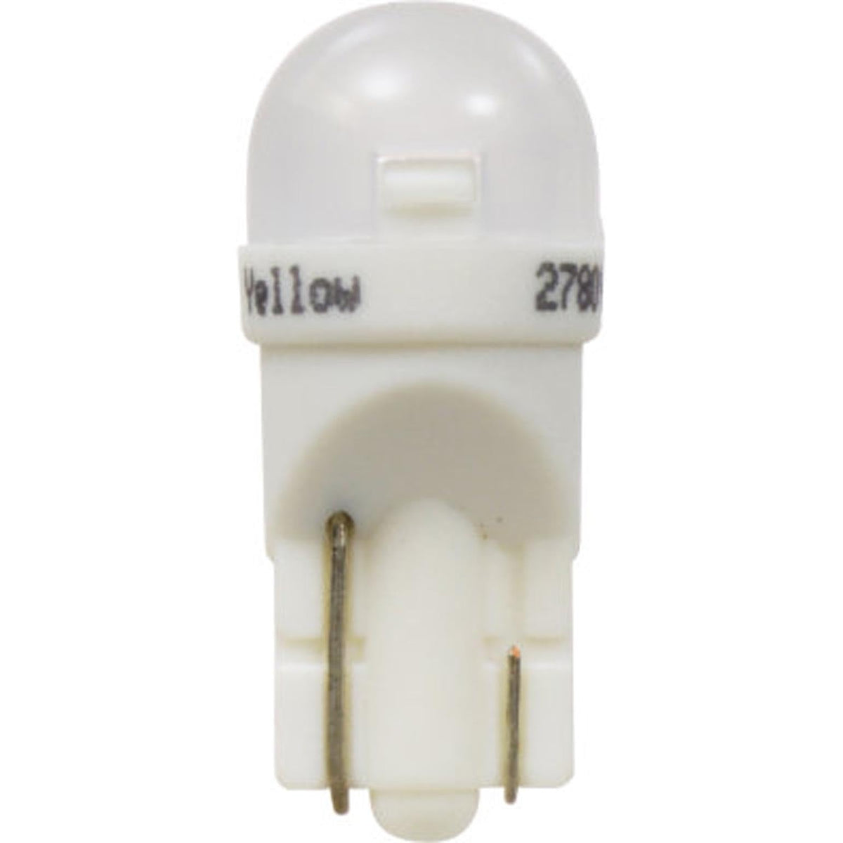 SYLVANIA 168 T10 W5W LED Amber Mini Bulbs 2-Pack for Auto Interior Lighting