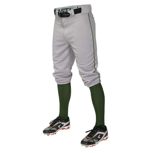 EASTON PRO+ Grey Black Knicker Baseball Pants XL Moisture Wicking