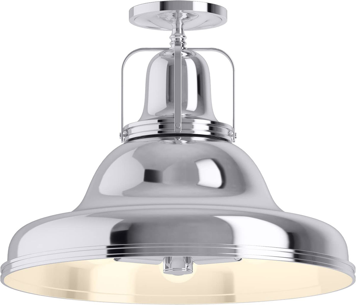 Kohler Hauksbee 32294-SF03-CPL 3 Light Semi Flush Ceiling Light Polished Chrome