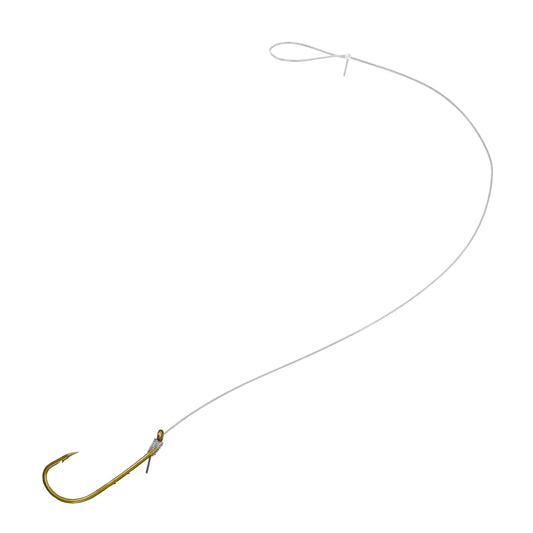 K and E Stopper Lures Baitholder Snelled Hooks 24 Pack Bronze Multi Size