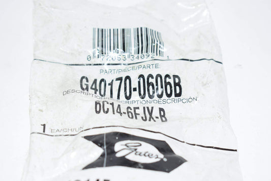 Gates G40170-0606B Brass Hydraulic Hose Pipe Fitting, Connection