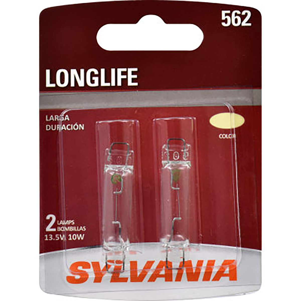 SYLVANIA 562 Long Life Mini Bulbs 2 Pack for Vehicle Interior Exterior Lighting