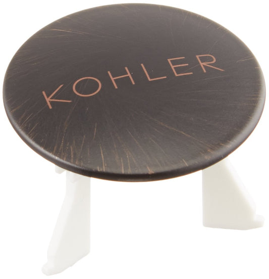 Kohler Overflow Cap Plug Stopper for Iron Plains Sink, Oil-Rubbed Bronze