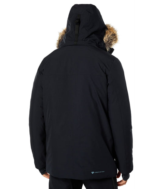 Obermeyer Women's Ridgeline Faux Fur Jacket Black Small Winter