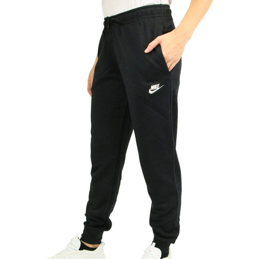 Nike Women's Sportswear Essential Fleece Cuffed Pants XX-Large Black