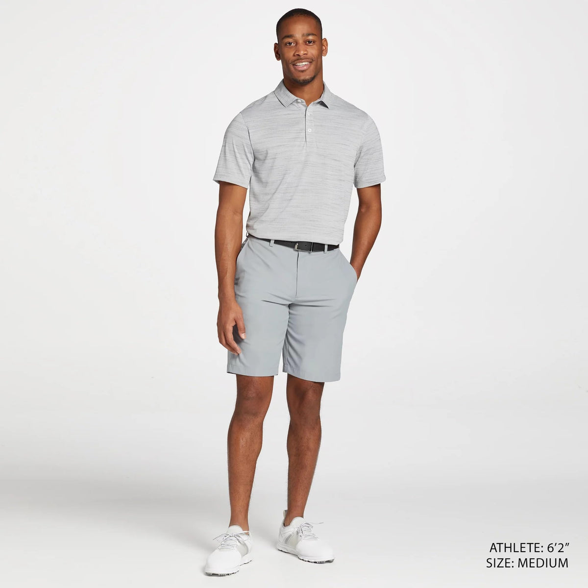 Walter Hagen Men's Golf Polo Shirt - Moisture-Wicking, UV Protection