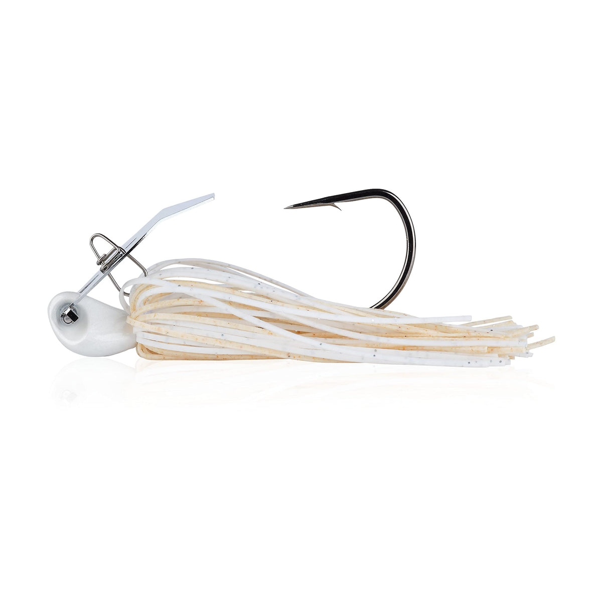 Berkley SlobberKnocker Fishing Jig White 3/8 oz Plastic Lure for Bass Fishing