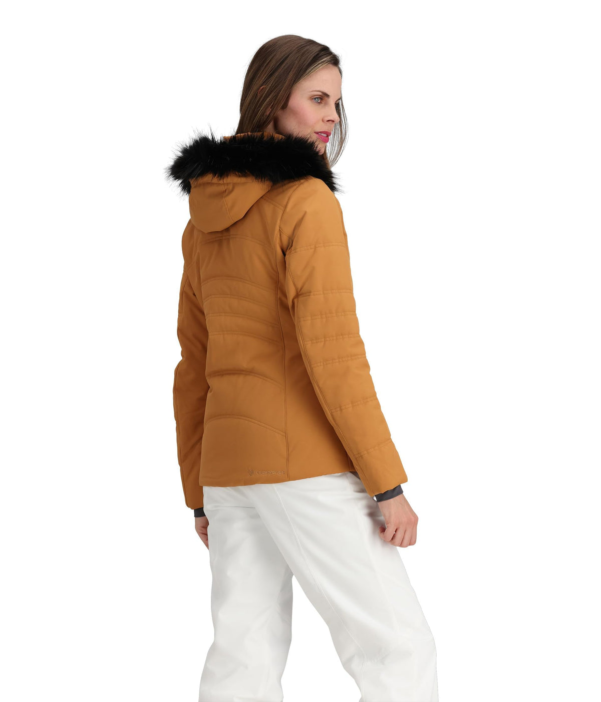 Obermeyer Tuscany II Ski Jacket Brown Sugar Size 12 HydroBlock 10K Warm